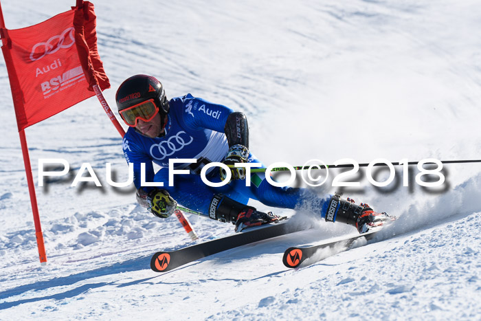 FIS Riesenslalom, Damen + Herren, Oberjoch, Bay. Jugendmeisterschaft, 14.02.2018