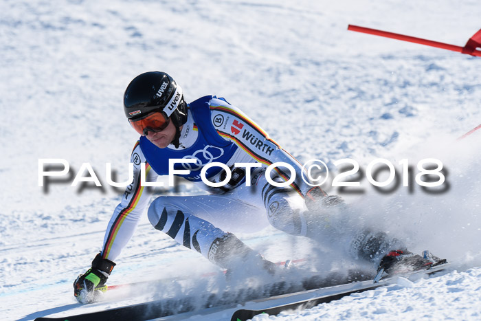 FIS Riesenslalom, Damen + Herren, Oberjoch, Bay. Jugendmeisterschaft, 14.02.2018