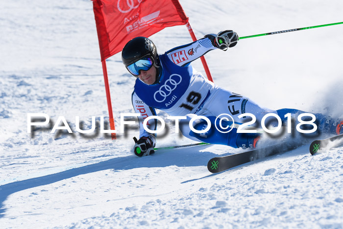 FIS Riesenslalom, Damen + Herren, Oberjoch, Bay. Jugendmeisterschaft, 14.02.2018