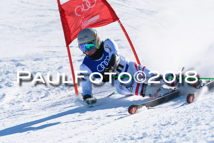 FIS Riesenslalom, Damen + Herren, Oberjoch, Bay. Jugendmeisterschaft, 14.02.2018