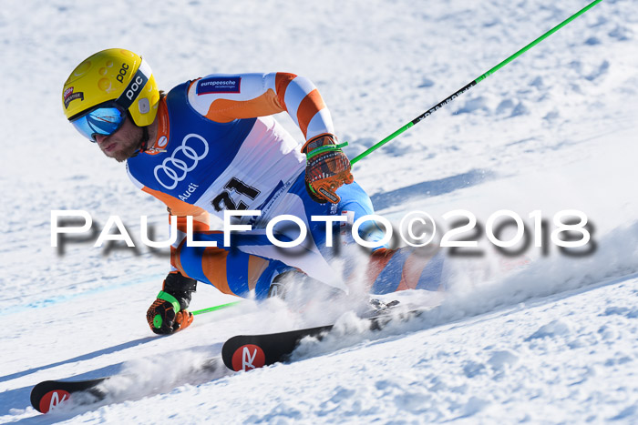 FIS Riesenslalom, Damen + Herren, Oberjoch, Bay. Jugendmeisterschaft, 14.02.2018