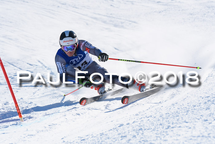 FIS Riesenslalom, Damen + Herren, Oberjoch, Bay. Jugendmeisterschaft, 14.02.2018