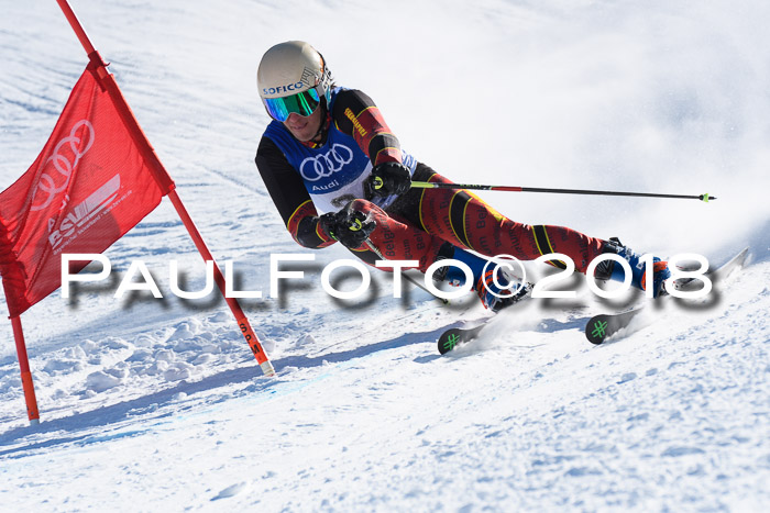 FIS Riesenslalom, Damen + Herren, Oberjoch, Bay. Jugendmeisterschaft, 14.02.2018