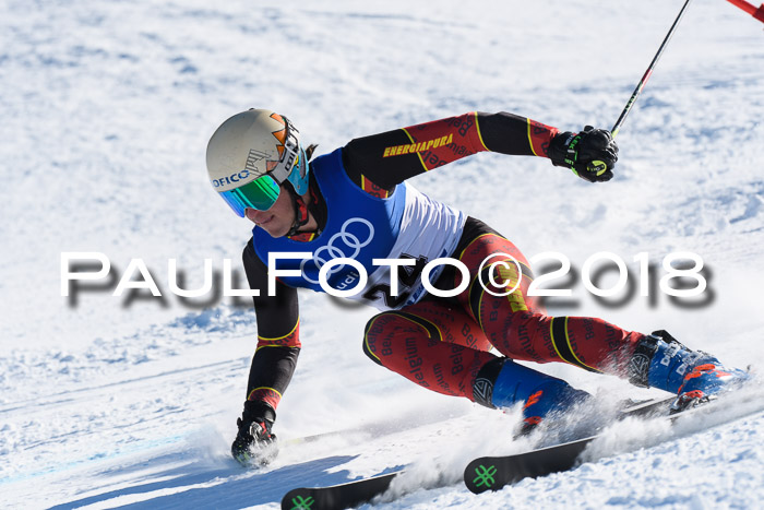 FIS Riesenslalom, Damen + Herren, Oberjoch, Bay. Jugendmeisterschaft, 14.02.2018