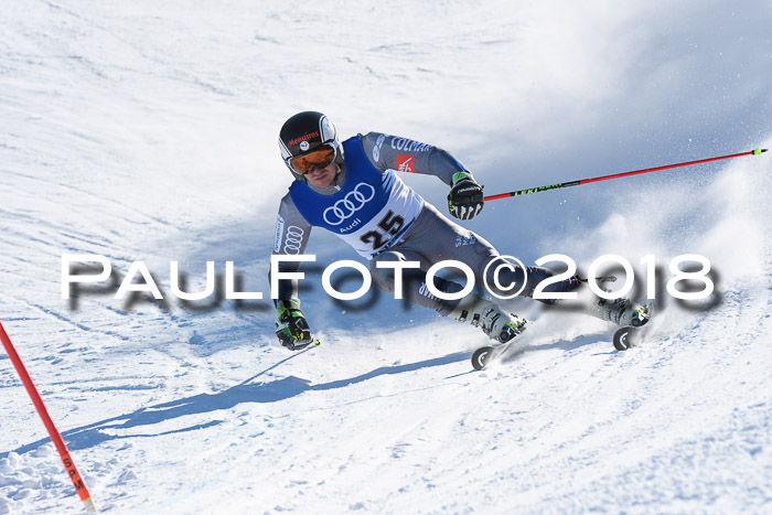 FIS Riesenslalom, Damen + Herren, Oberjoch, Bay. Jugendmeisterschaft, 14.02.2018