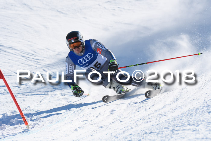 FIS Riesenslalom, Damen + Herren, Oberjoch, Bay. Jugendmeisterschaft, 14.02.2018