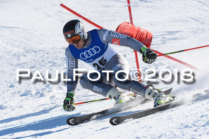 FIS Riesenslalom, Damen + Herren, Oberjoch, Bay. Jugendmeisterschaft, 14.02.2018