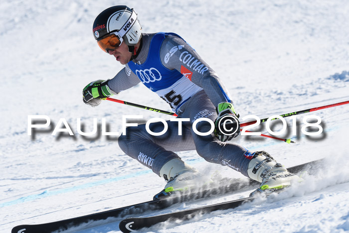 FIS Riesenslalom, Damen + Herren, Oberjoch, Bay. Jugendmeisterschaft, 14.02.2018