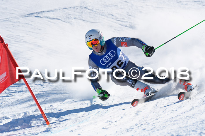 FIS Riesenslalom, Damen + Herren, Oberjoch, Bay. Jugendmeisterschaft, 14.02.2018