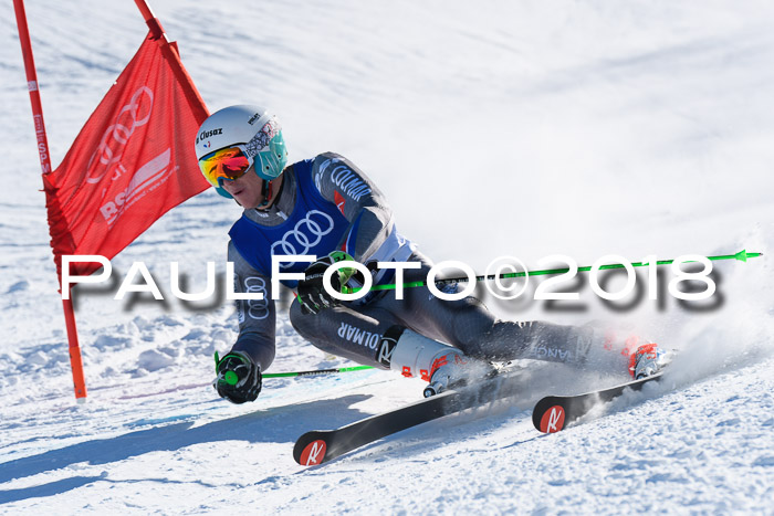 FIS Riesenslalom, Damen + Herren, Oberjoch, Bay. Jugendmeisterschaft, 14.02.2018