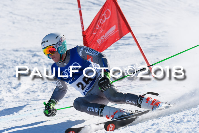 FIS Riesenslalom, Damen + Herren, Oberjoch, Bay. Jugendmeisterschaft, 14.02.2018