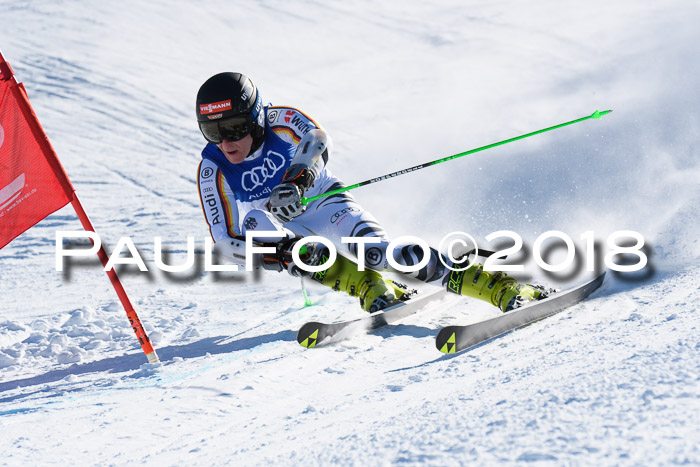 FIS Riesenslalom, Damen + Herren, Oberjoch, Bay. Jugendmeisterschaft, 14.02.2018