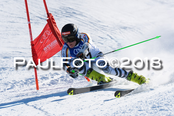 FIS Riesenslalom, Damen + Herren, Oberjoch, Bay. Jugendmeisterschaft, 14.02.2018