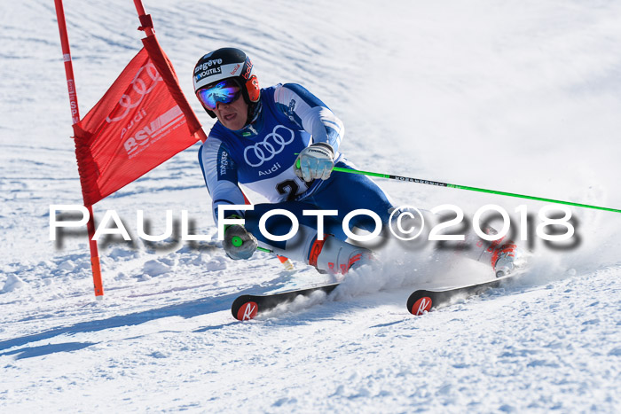 FIS Riesenslalom, Damen + Herren, Oberjoch, Bay. Jugendmeisterschaft, 14.02.2018