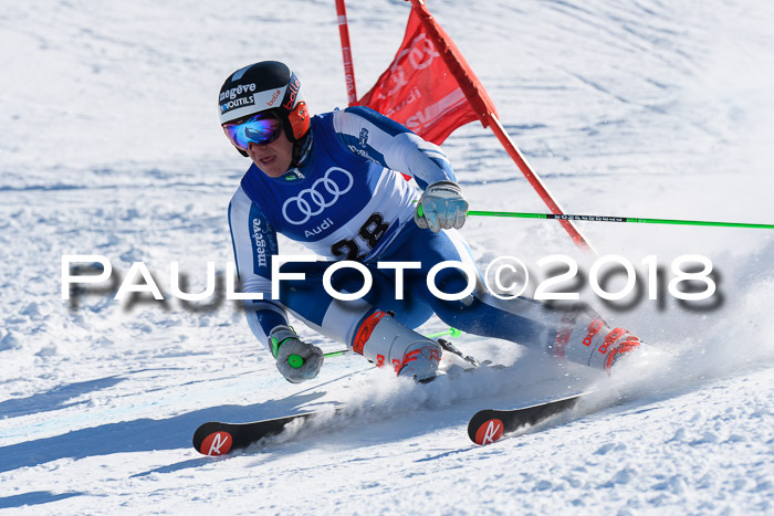 FIS Riesenslalom, Damen + Herren, Oberjoch, Bay. Jugendmeisterschaft, 14.02.2018