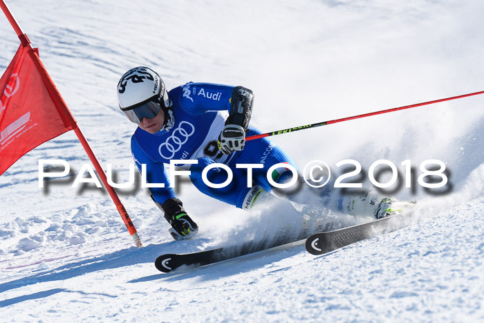 FIS Riesenslalom, Damen + Herren, Oberjoch, Bay. Jugendmeisterschaft, 14.02.2018