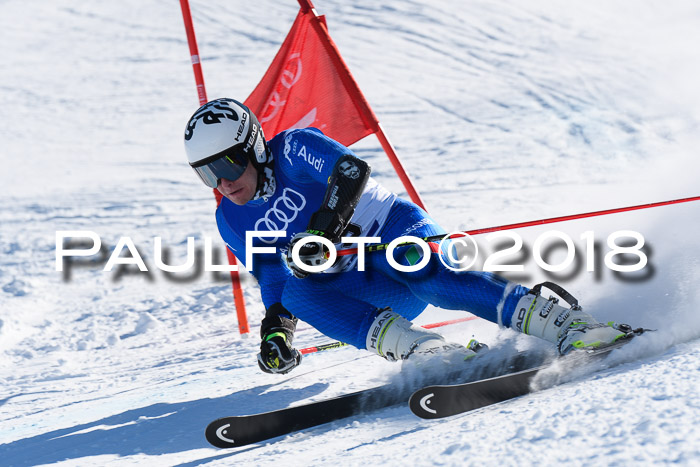 FIS Riesenslalom, Damen + Herren, Oberjoch, Bay. Jugendmeisterschaft, 14.02.2018