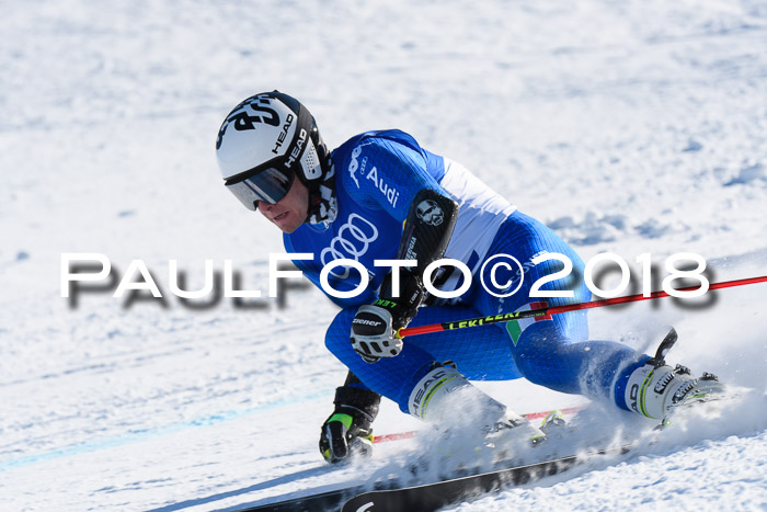 FIS Riesenslalom, Damen + Herren, Oberjoch, Bay. Jugendmeisterschaft, 14.02.2018