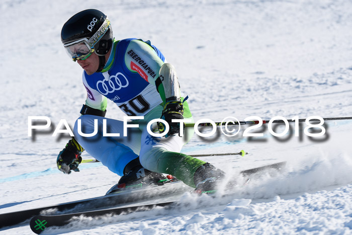 FIS Riesenslalom, Damen + Herren, Oberjoch, Bay. Jugendmeisterschaft, 14.02.2018