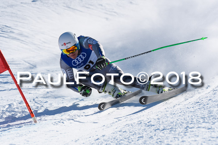 FIS Riesenslalom, Damen + Herren, Oberjoch, Bay. Jugendmeisterschaft, 14.02.2018