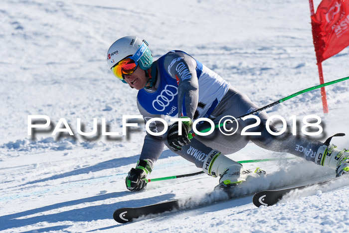 FIS Riesenslalom, Damen + Herren, Oberjoch, Bay. Jugendmeisterschaft, 14.02.2018