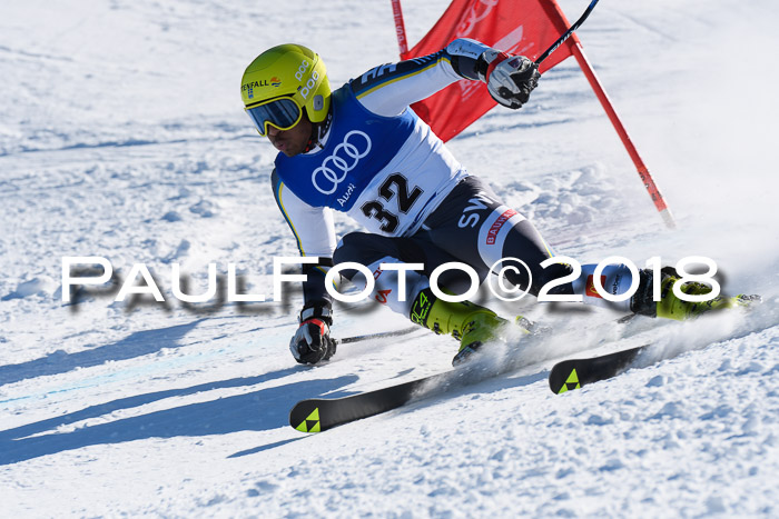 FIS Riesenslalom, Damen + Herren, Oberjoch, Bay. Jugendmeisterschaft, 14.02.2018