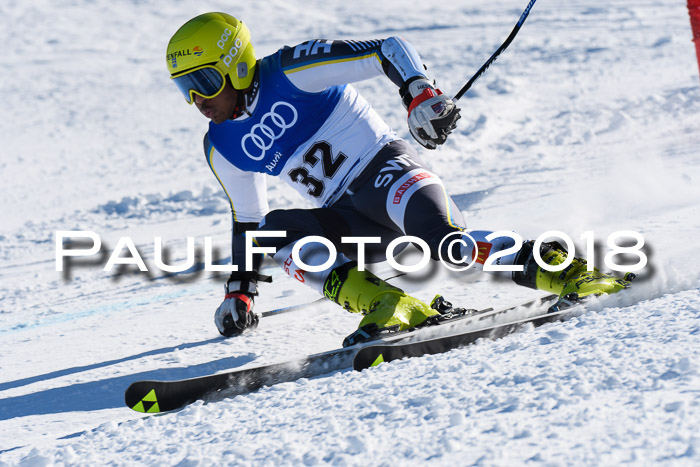 FIS Riesenslalom, Damen + Herren, Oberjoch, Bay. Jugendmeisterschaft, 14.02.2018