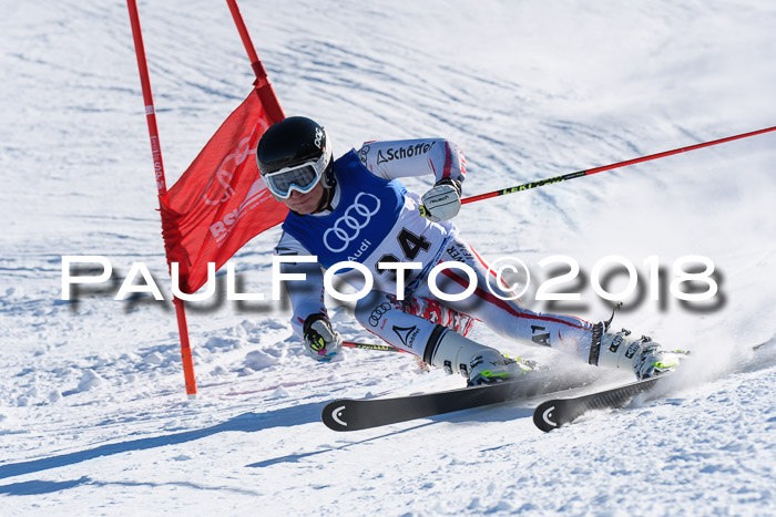 FIS Riesenslalom, Damen + Herren, Oberjoch, Bay. Jugendmeisterschaft, 14.02.2018