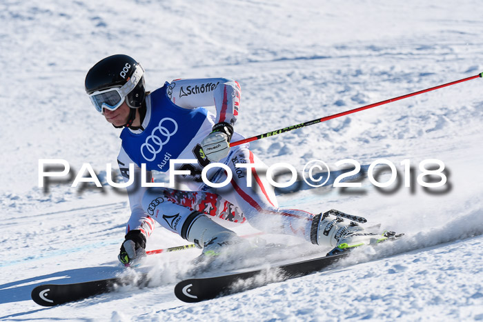 FIS Riesenslalom, Damen + Herren, Oberjoch, Bay. Jugendmeisterschaft, 14.02.2018