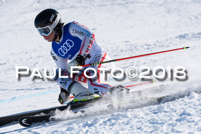 FIS Riesenslalom, Damen + Herren, Oberjoch, Bay. Jugendmeisterschaft, 14.02.2018