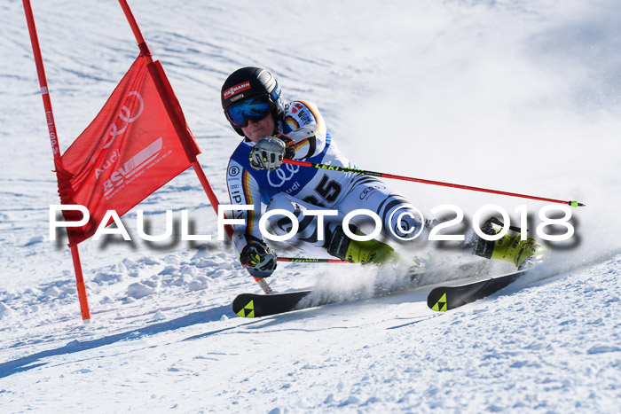 FIS Riesenslalom, Damen + Herren, Oberjoch, Bay. Jugendmeisterschaft, 14.02.2018