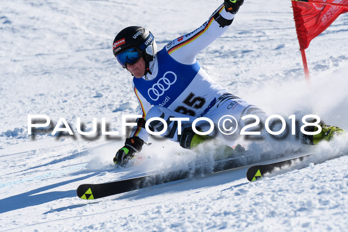 FIS Riesenslalom, Damen + Herren, Oberjoch, Bay. Jugendmeisterschaft, 14.02.2018