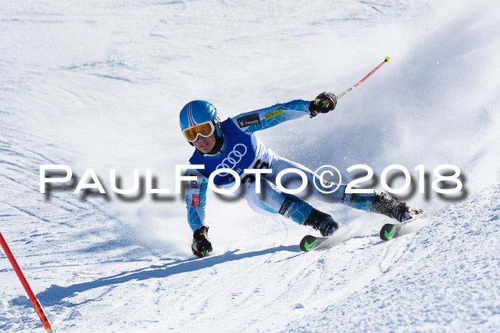 FIS Riesenslalom, Damen + Herren, Oberjoch, Bay. Jugendmeisterschaft, 14.02.2018