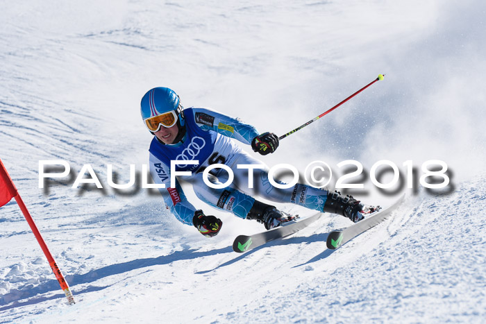 FIS Riesenslalom, Damen + Herren, Oberjoch, Bay. Jugendmeisterschaft, 14.02.2018