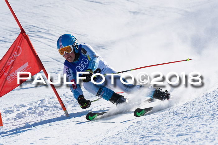 FIS Riesenslalom, Damen + Herren, Oberjoch, Bay. Jugendmeisterschaft, 14.02.2018