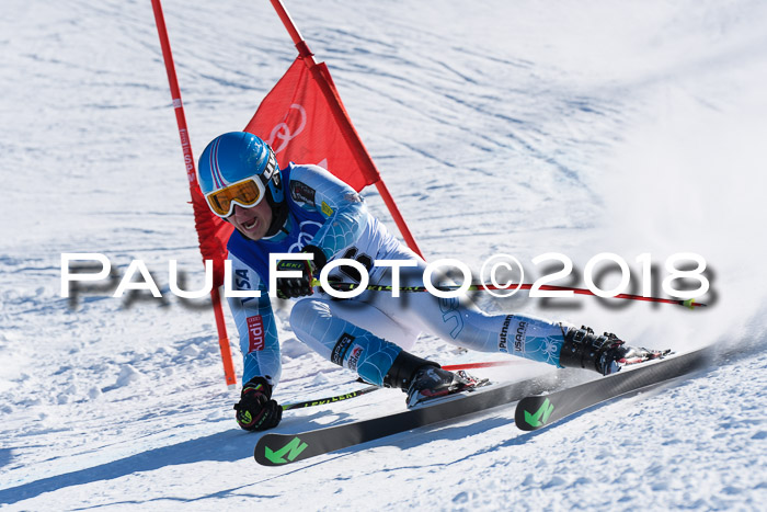 FIS Riesenslalom, Damen + Herren, Oberjoch, Bay. Jugendmeisterschaft, 14.02.2018