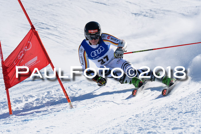 FIS Riesenslalom, Damen + Herren, Oberjoch, Bay. Jugendmeisterschaft, 14.02.2018