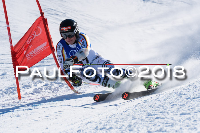 FIS Riesenslalom, Damen + Herren, Oberjoch, Bay. Jugendmeisterschaft, 14.02.2018