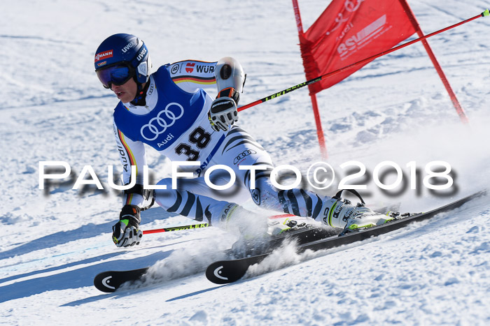 FIS Riesenslalom, Damen + Herren, Oberjoch, Bay. Jugendmeisterschaft, 14.02.2018