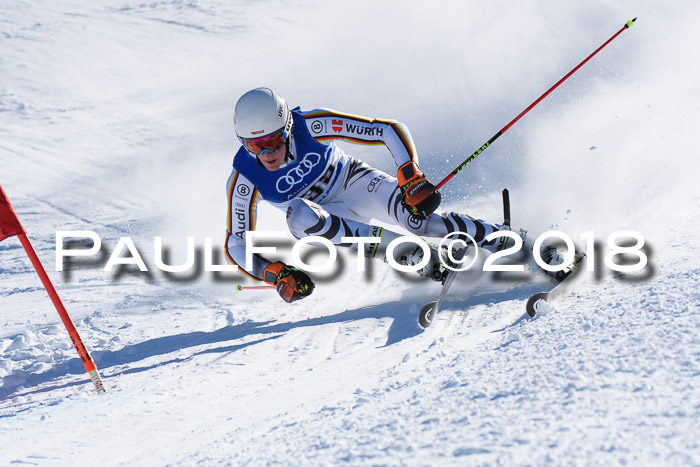 FIS Riesenslalom, Damen + Herren, Oberjoch, Bay. Jugendmeisterschaft, 14.02.2018