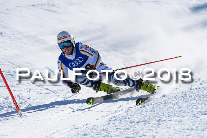 FIS Riesenslalom, Damen + Herren, Oberjoch, Bay. Jugendmeisterschaft, 14.02.2018