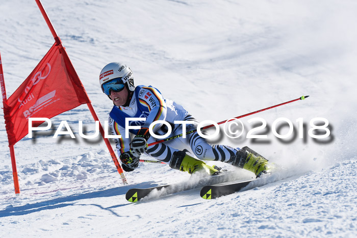 FIS Riesenslalom, Damen + Herren, Oberjoch, Bay. Jugendmeisterschaft, 14.02.2018