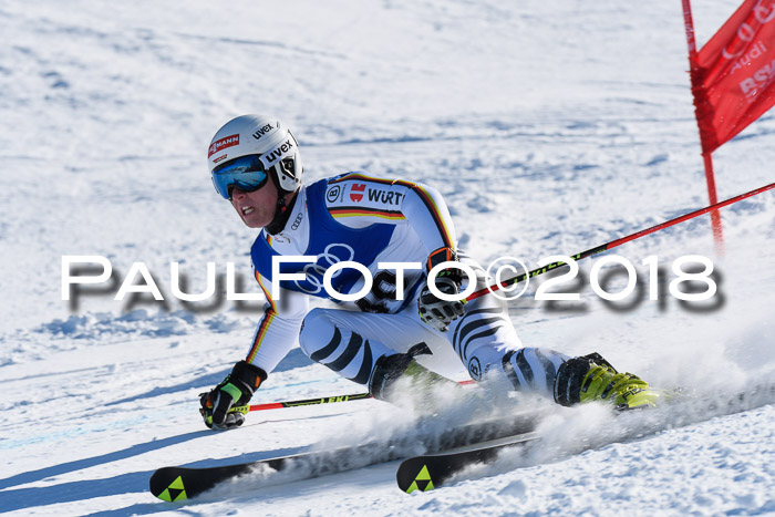 FIS Riesenslalom, Damen + Herren, Oberjoch, Bay. Jugendmeisterschaft, 14.02.2018