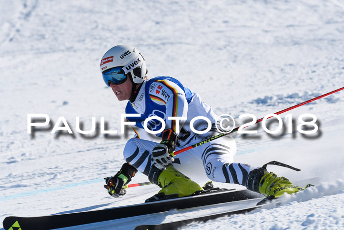 FIS Riesenslalom, Damen + Herren, Oberjoch, Bay. Jugendmeisterschaft, 14.02.2018