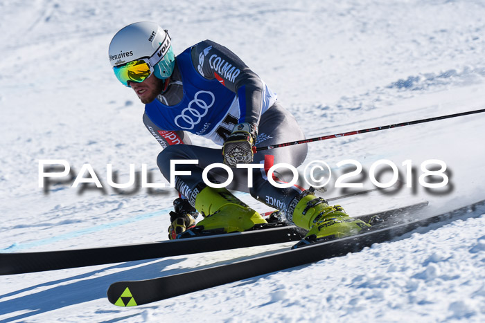 FIS Riesenslalom, Damen + Herren, Oberjoch, Bay. Jugendmeisterschaft, 14.02.2018