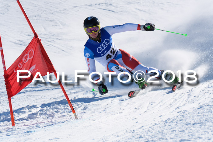 FIS Riesenslalom, Damen + Herren, Oberjoch, Bay. Jugendmeisterschaft, 14.02.2018