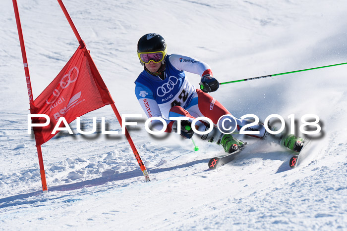 FIS Riesenslalom, Damen + Herren, Oberjoch, Bay. Jugendmeisterschaft, 14.02.2018