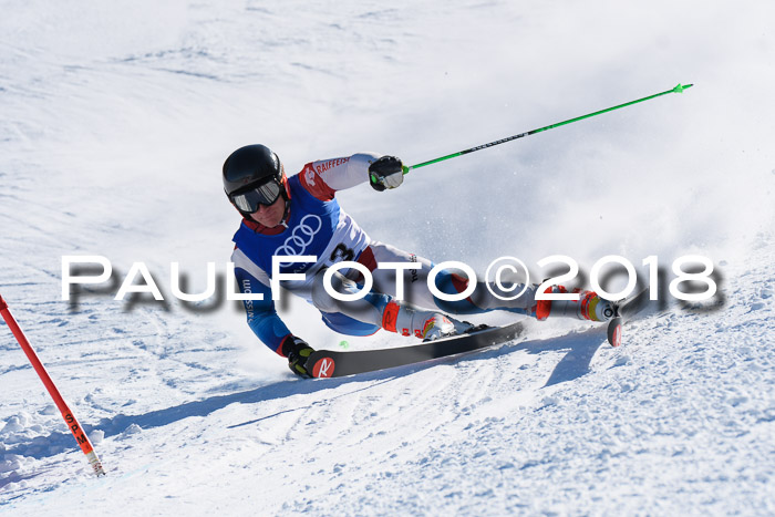 FIS Riesenslalom, Damen + Herren, Oberjoch, Bay. Jugendmeisterschaft, 14.02.2018