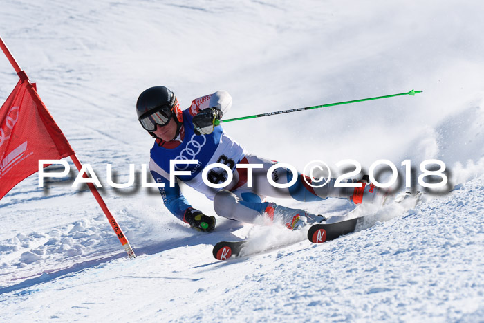 FIS Riesenslalom, Damen + Herren, Oberjoch, Bay. Jugendmeisterschaft, 14.02.2018