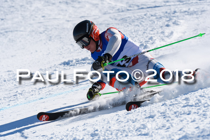 FIS Riesenslalom, Damen + Herren, Oberjoch, Bay. Jugendmeisterschaft, 14.02.2018